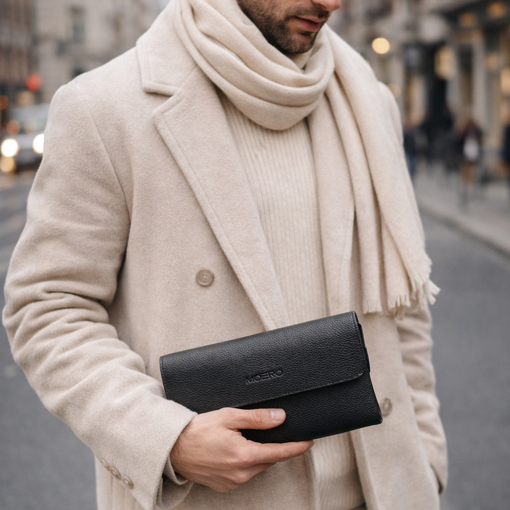 Moero Pochette e Borse Milano pochette pelle bovina
