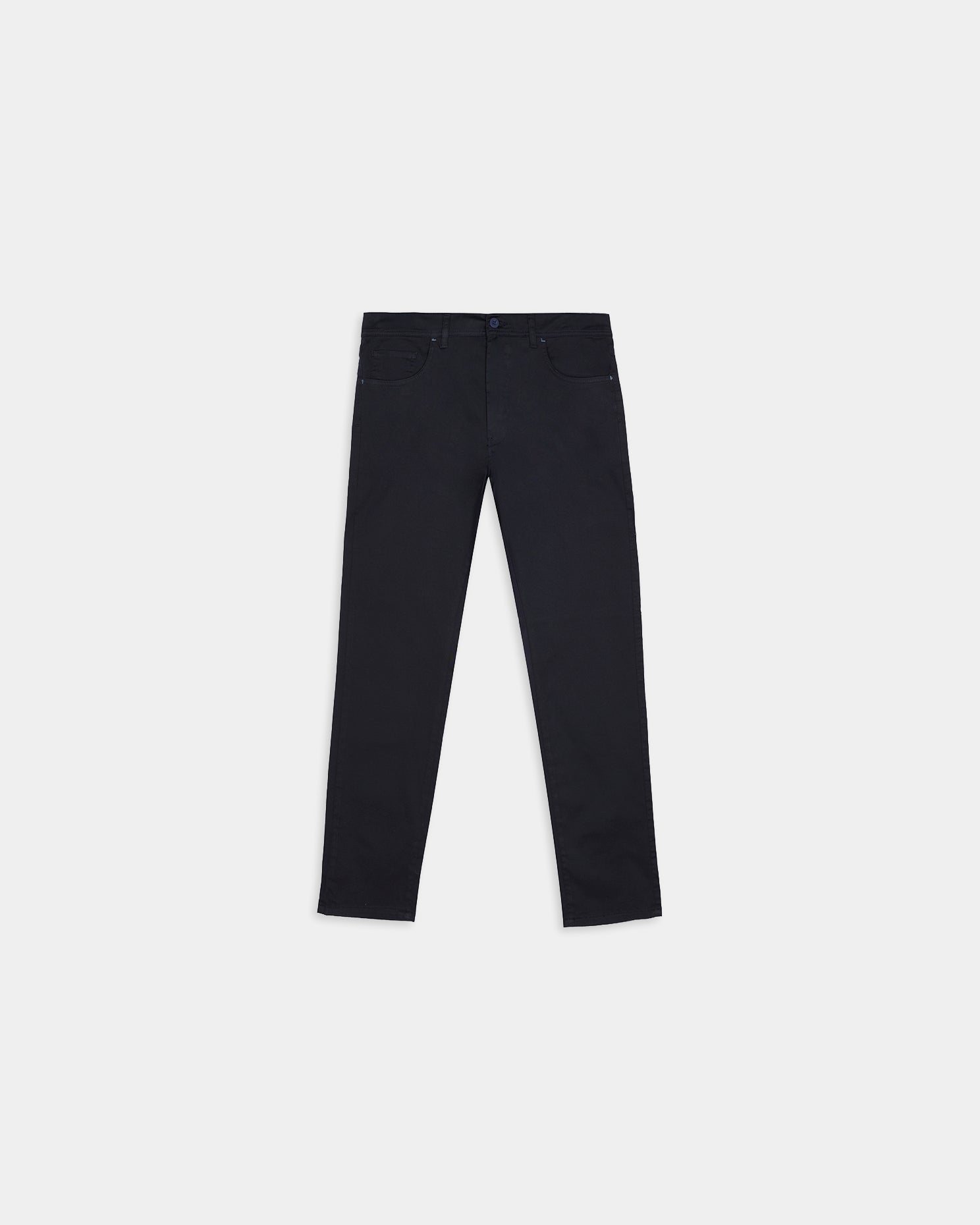 Miguel Bellido Pantalones pantalone casual 5 tasche blu in cotone elasticizzato