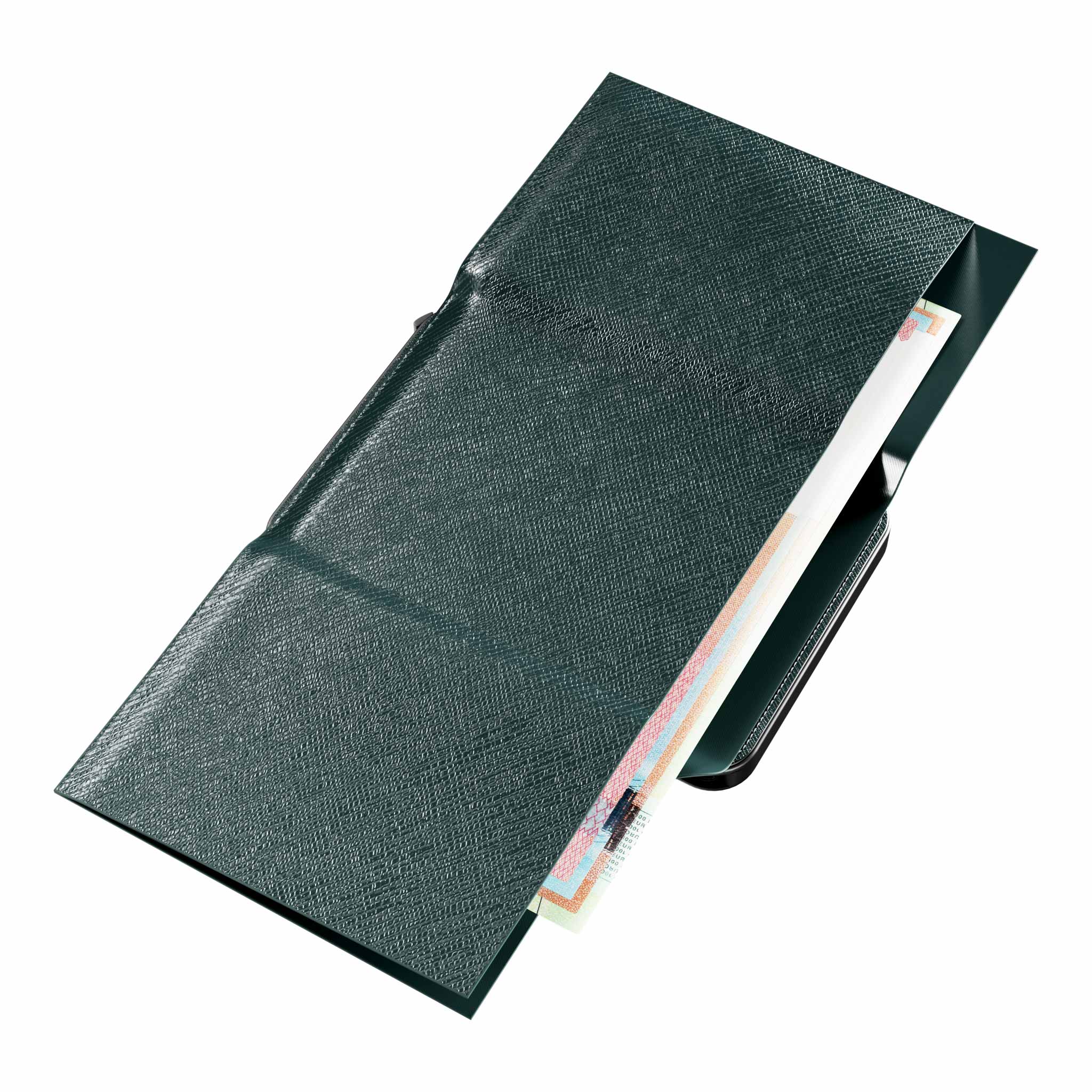 Moero Linea M2 M2 Pro Plus portafoglio verde MagSafe RFID