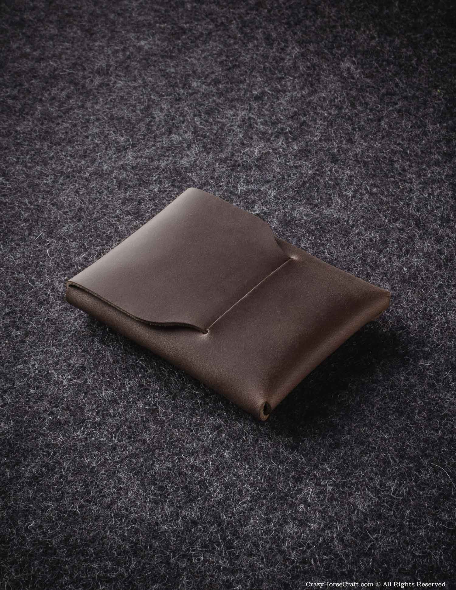 Crazy Horse Craft Wallets & Card Holders portafoglio slim Classic Brown