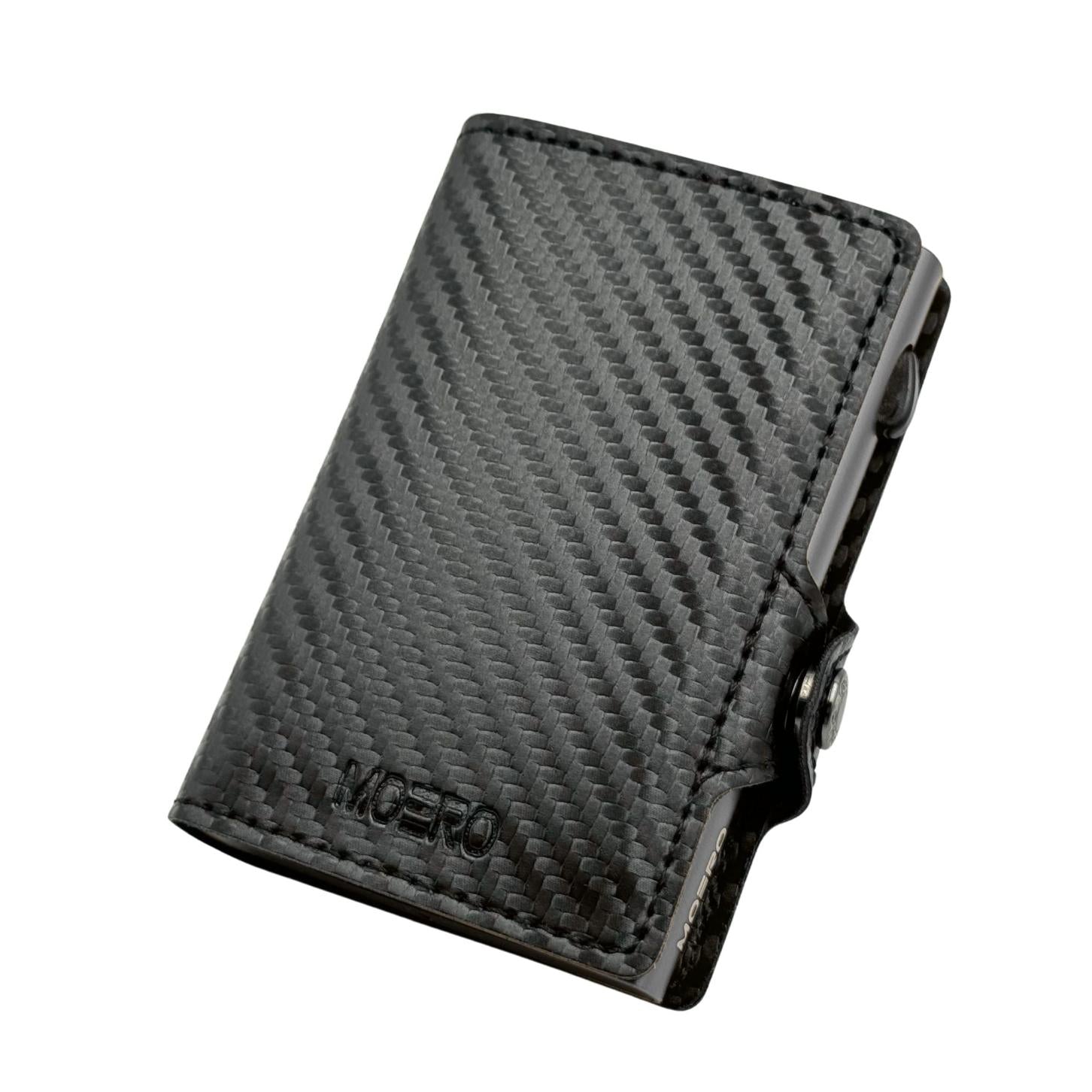 Moero Linea Classic Classic Carbon portafoglio nero 4.0 RFID