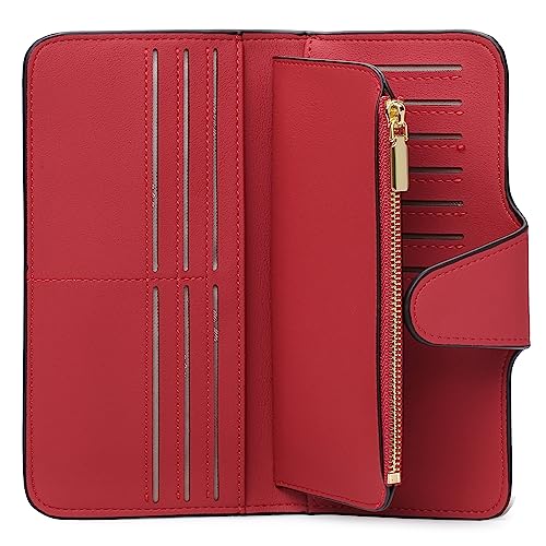 GOIACII WOMEN'S LARGE WALLET Portafoglio lungo donna RFID