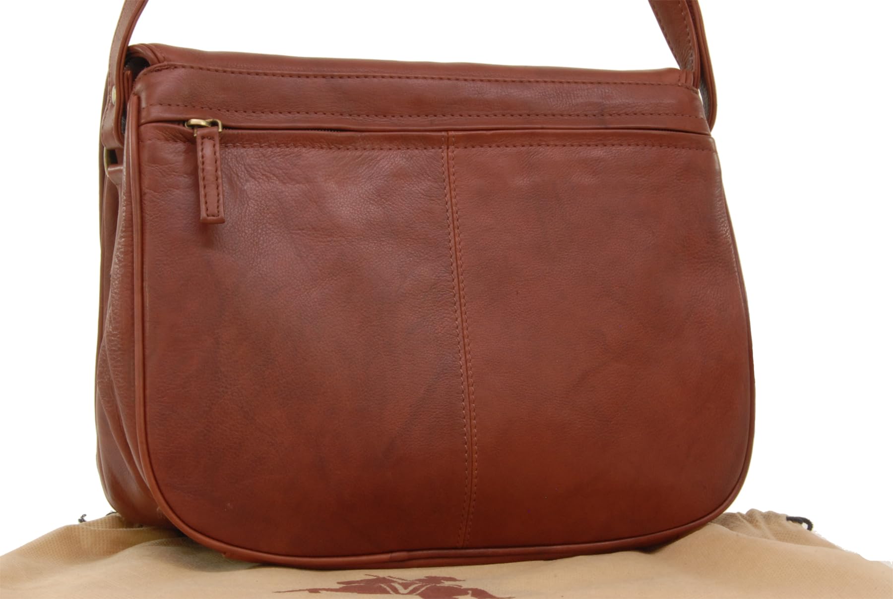 Visconti Atlantic 2195 borsa a tracolla media Marrone