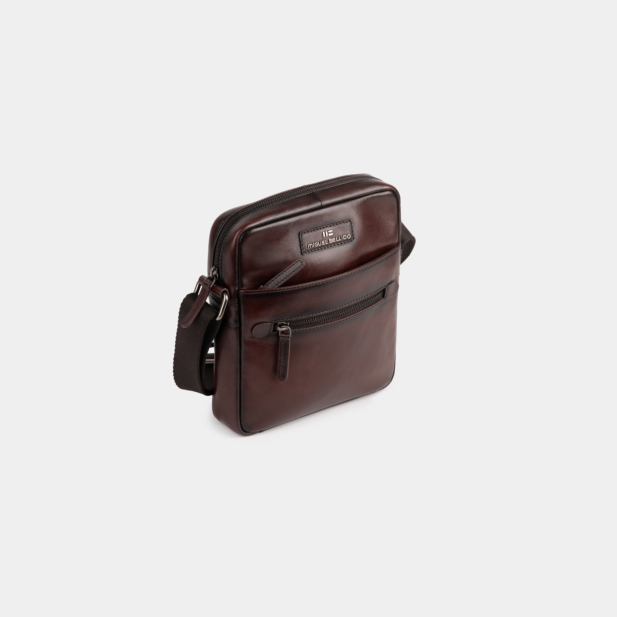 Miguel Bellido Bolsos cruzados para hombre Bolso cruzado Budapest borsa a tracolla in pelle