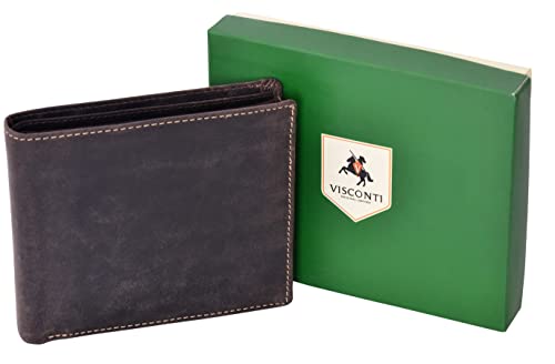 Visconti Hunters Wallets 701 portafoglio uomo olio marrone RFID