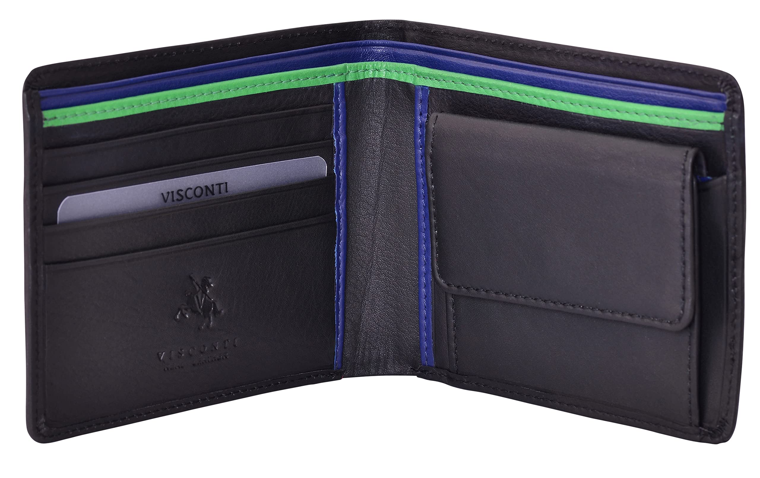 Visconti Hunters Wallets Tap'n'Go portafoglio uomo in pelle