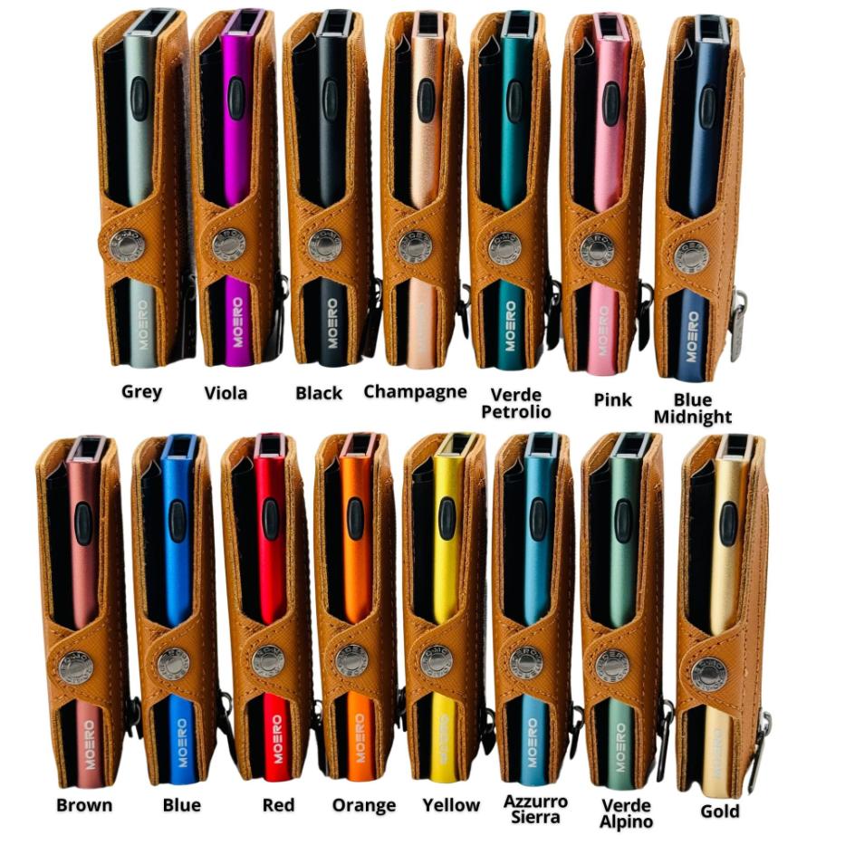 Moero Linea Classic Zip Saffiano portafoglio Ghianda 4.0 RFID
