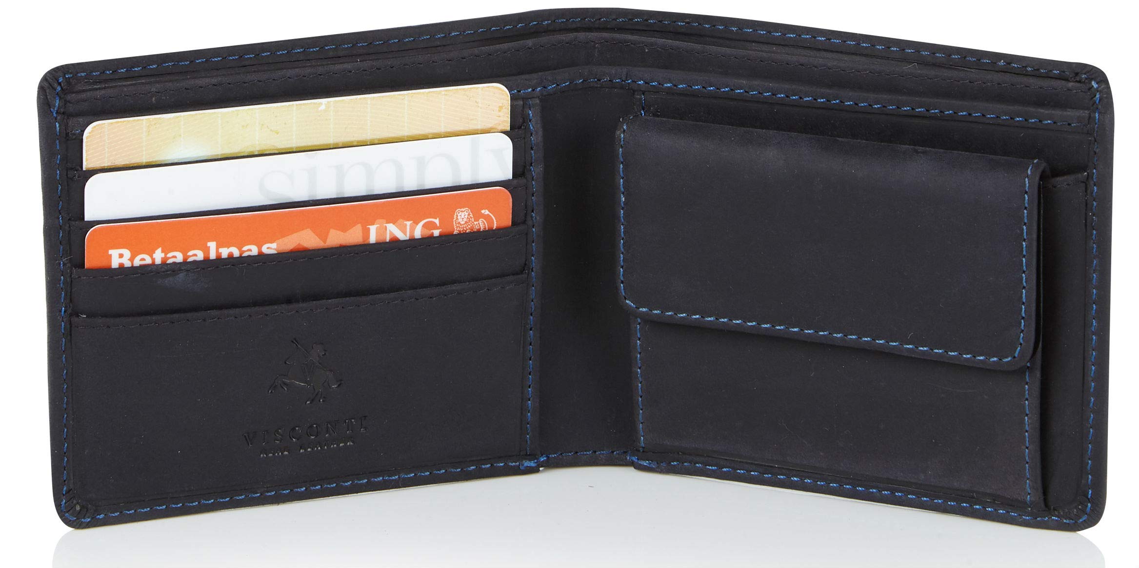 Visconti Hunters Wallets Tap'n'Go portafoglio uomo in pelle