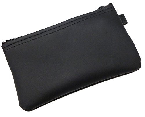 myledershop Schlüsseltaschen portachiavi nero in finta pelle
