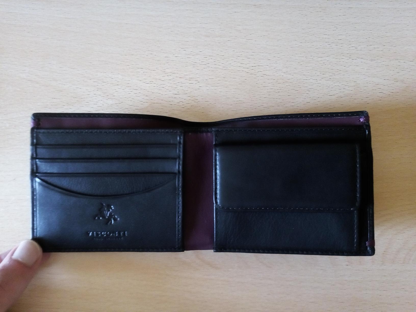 Visconti Hunters Wallets portafoglio uomo vera pelle Tap'n'Go RFID con portamonete