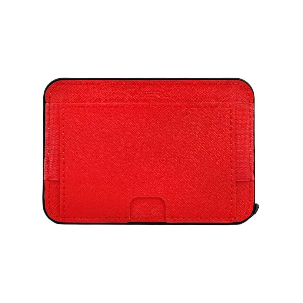 Moero Linea M2 M2 Pro Saffiano Red portafoglio MagSafe antigraffio
