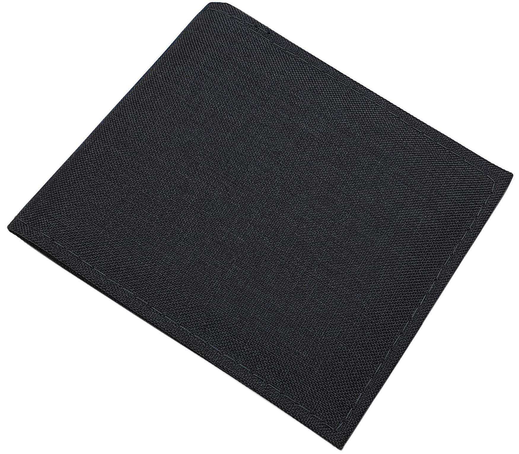 myledershop Herren Geldbörsen portafoglio orizzontale nero RFID NFC