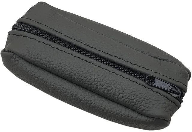 myledershop Schlüsseltaschen Design 2 custodia chiavi pelle Grigio Scuro