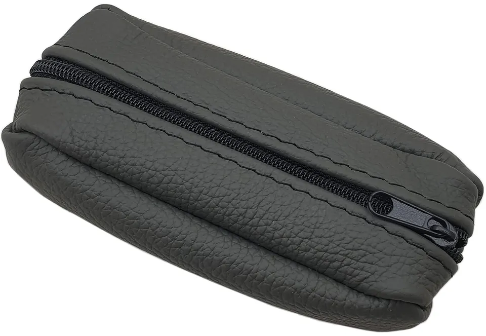 myledershop Schlüsseltaschen Design 2 custodia chiavi pelle Grigio Scuro