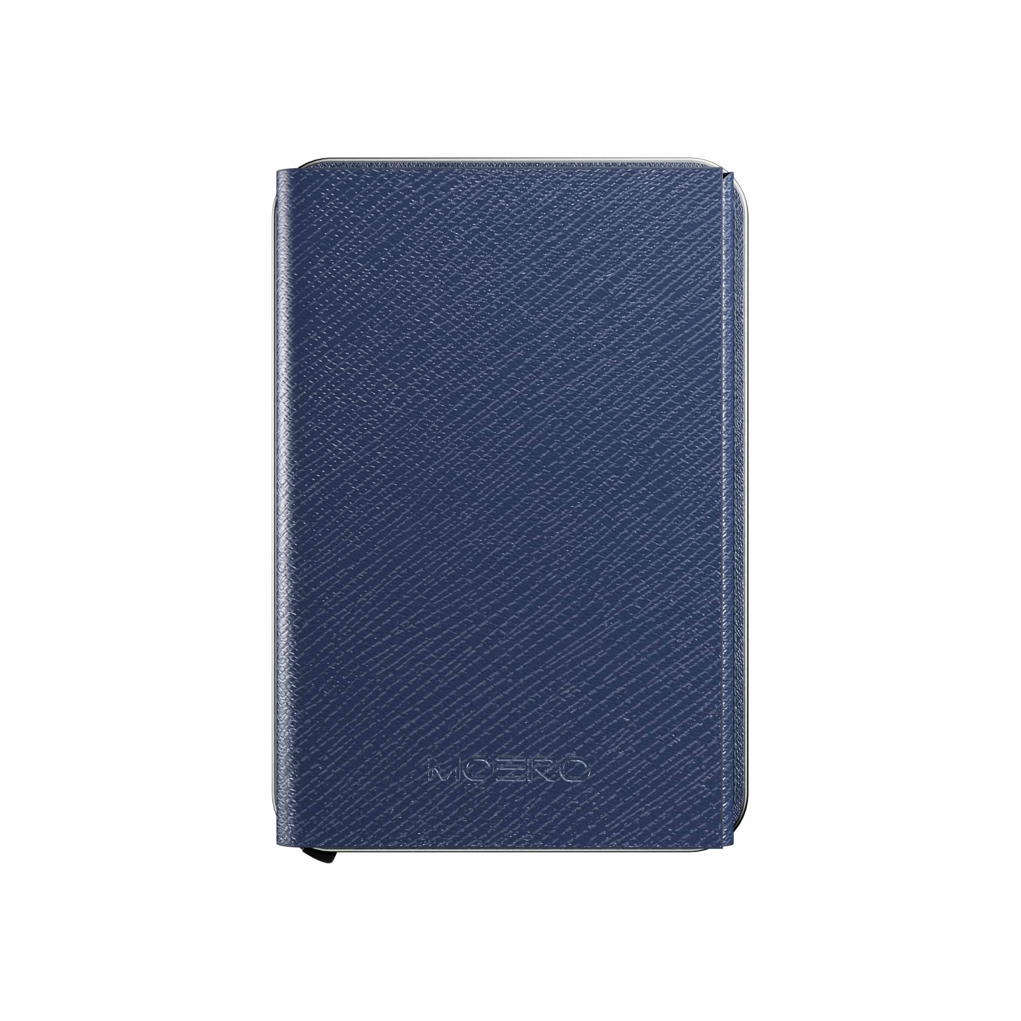 Moero Linea M2 M2 Pro Plus portafoglio Blue Navy MagSafe