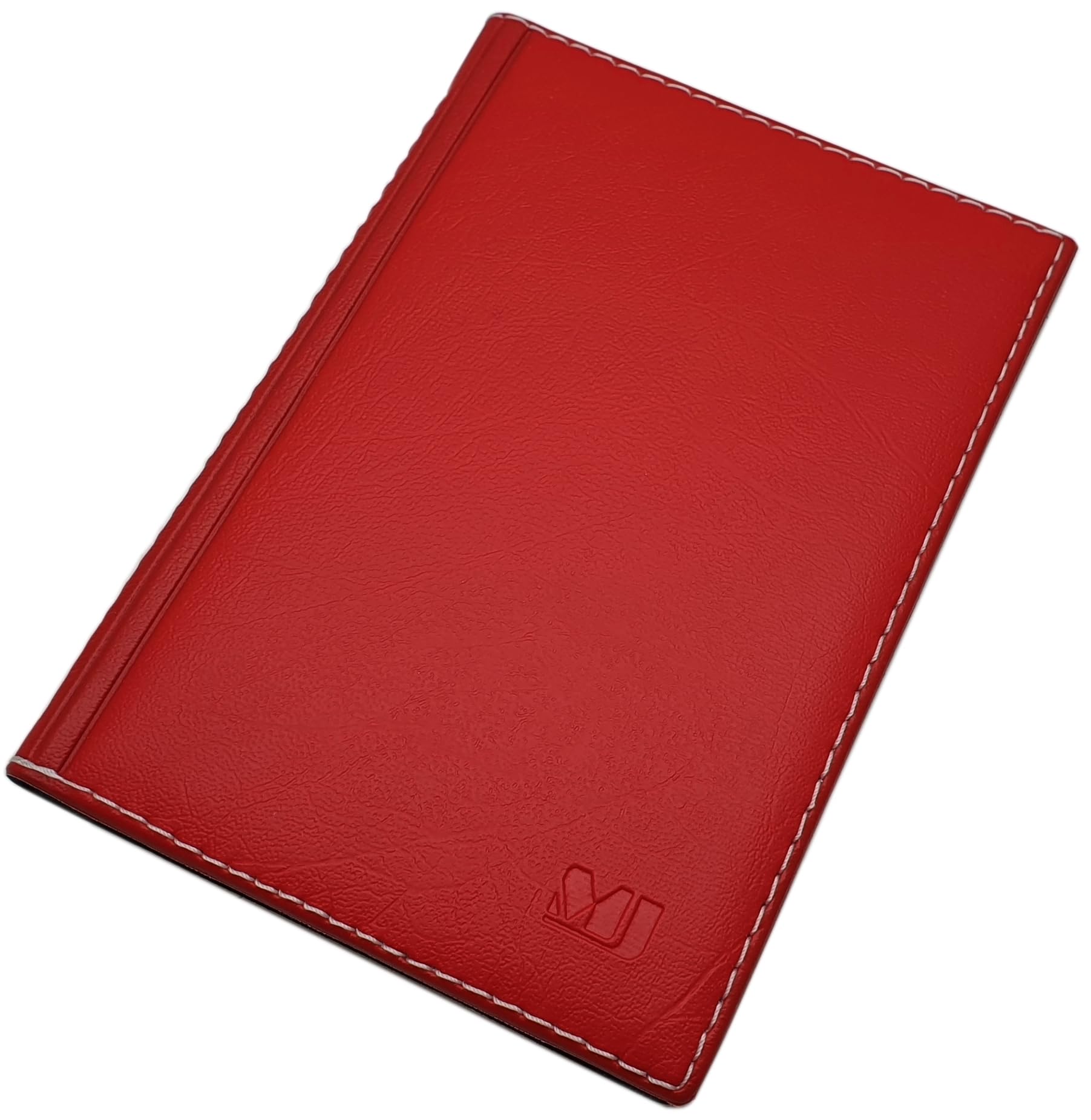 myledershop Karten- und Ausweisetuis portadocumenti Design 1 rosso 12 scomparti