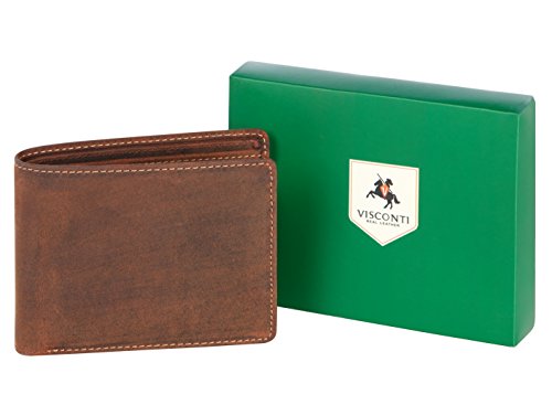 Visconti Hunters Wallets portafoglio uomo vera pelle Tap'n'Go RFID con portamonete