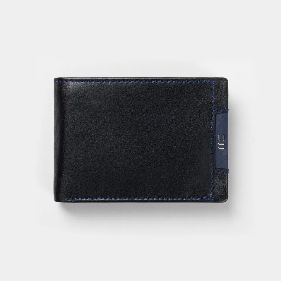 Miguel Bellido Carteras Macao portafoglio in pelle con portamonete RFID