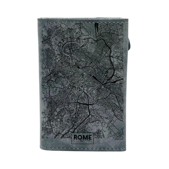 Moero Linea PRO Mappa Topografica Pro portafoglio Roma RFID