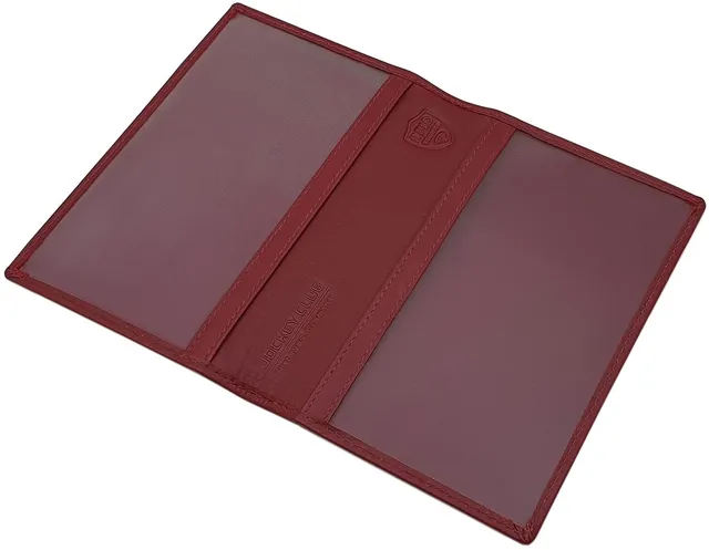 myledershop Impf- und Reisepass Mappen custodia passaporto rosso ciliegia RFID