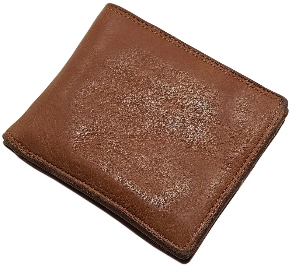 myledershop Herren Geldbörsen Modell 2 portafoglio cognac