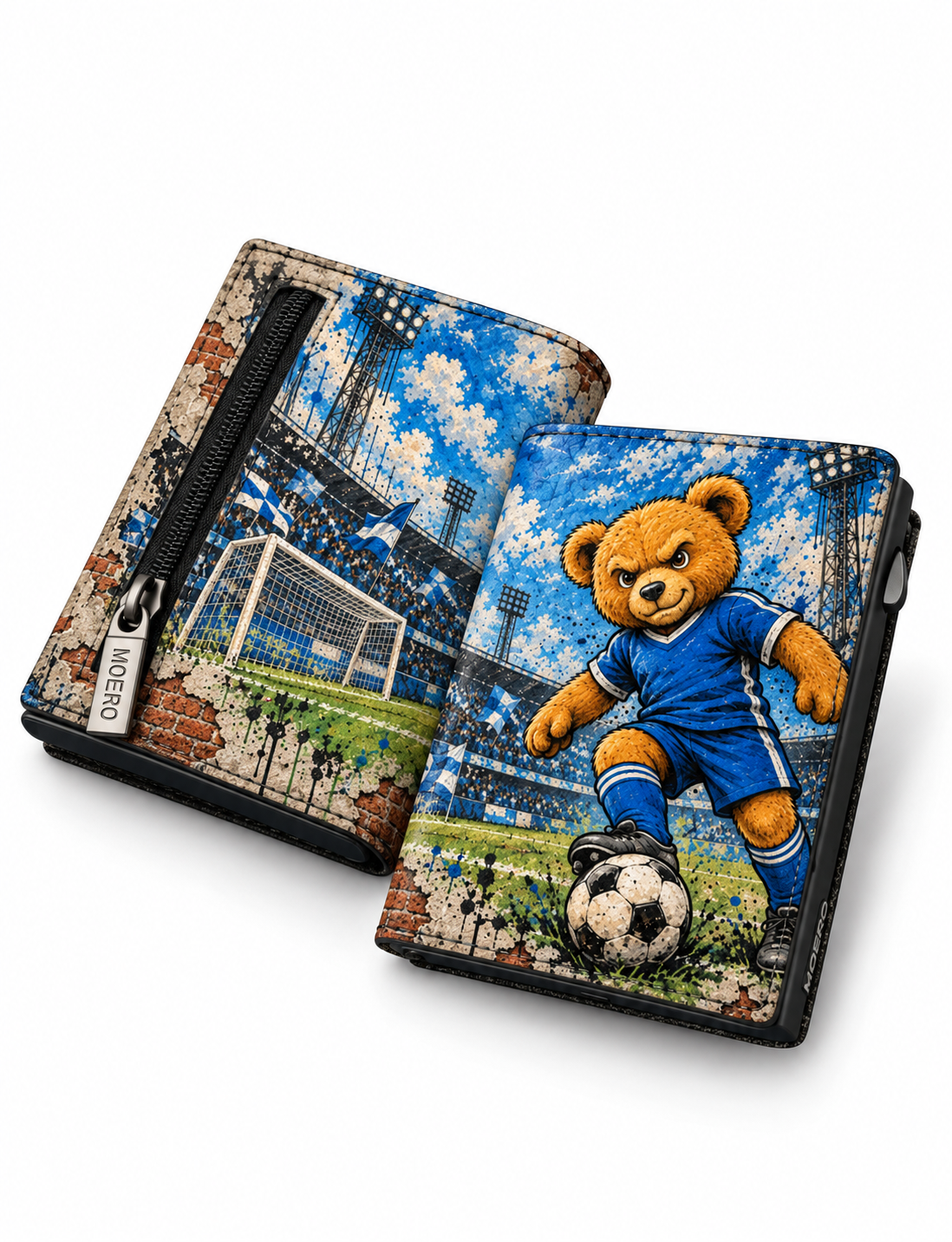 Moero Edizioni Speciali Pro Teddy Calcio Sport Limited Edition portafoglio