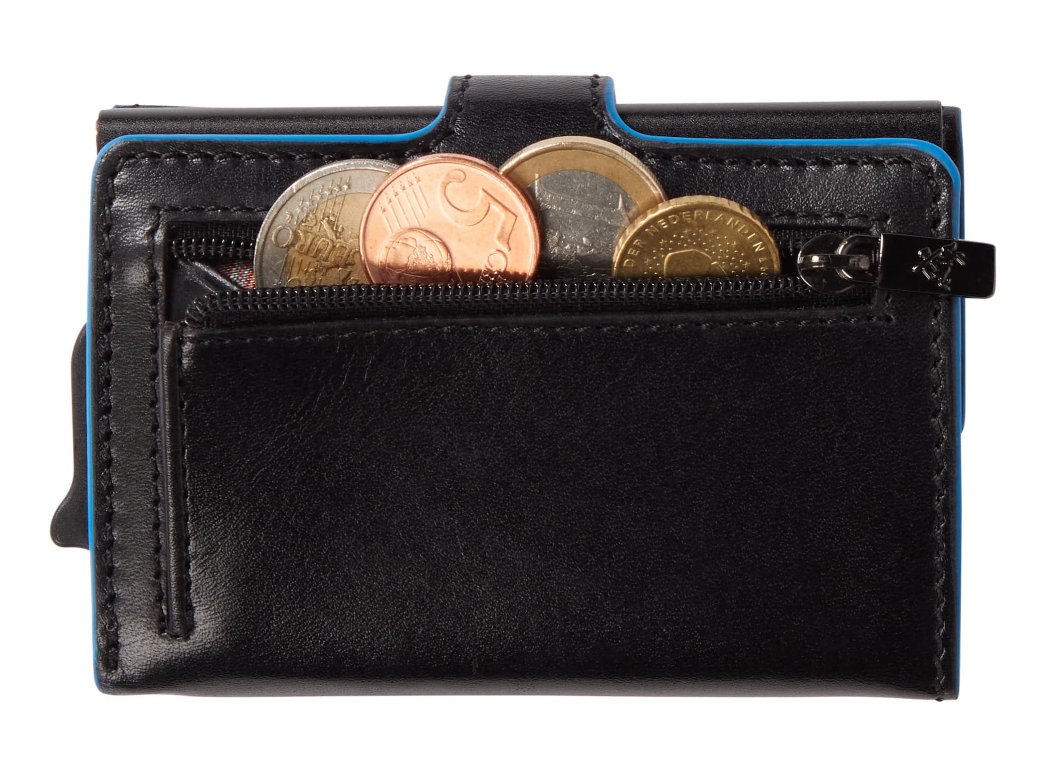 Visconti Slim portafoglio porta carte nero blu RFID