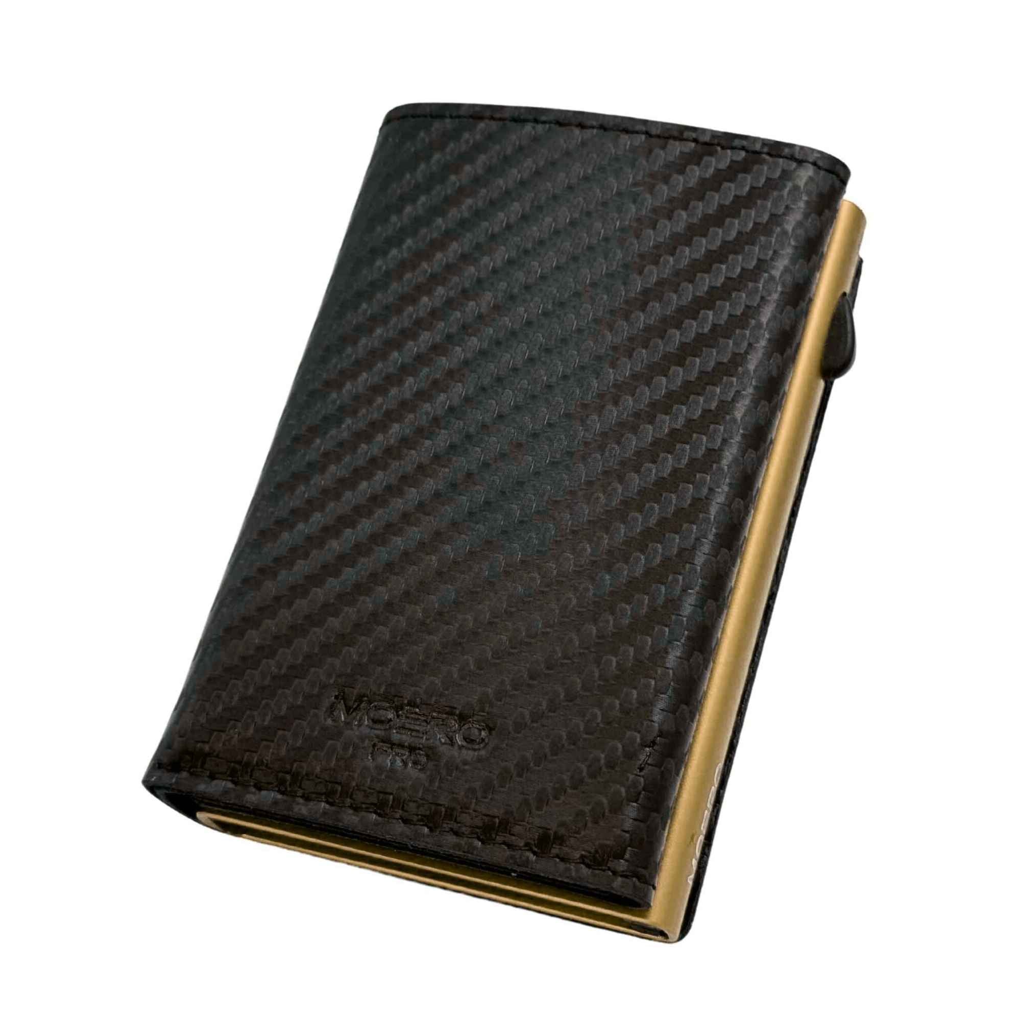 Moero Linea PRO PRO PLUS portafoglio nero 4.0 in carbonio RFID