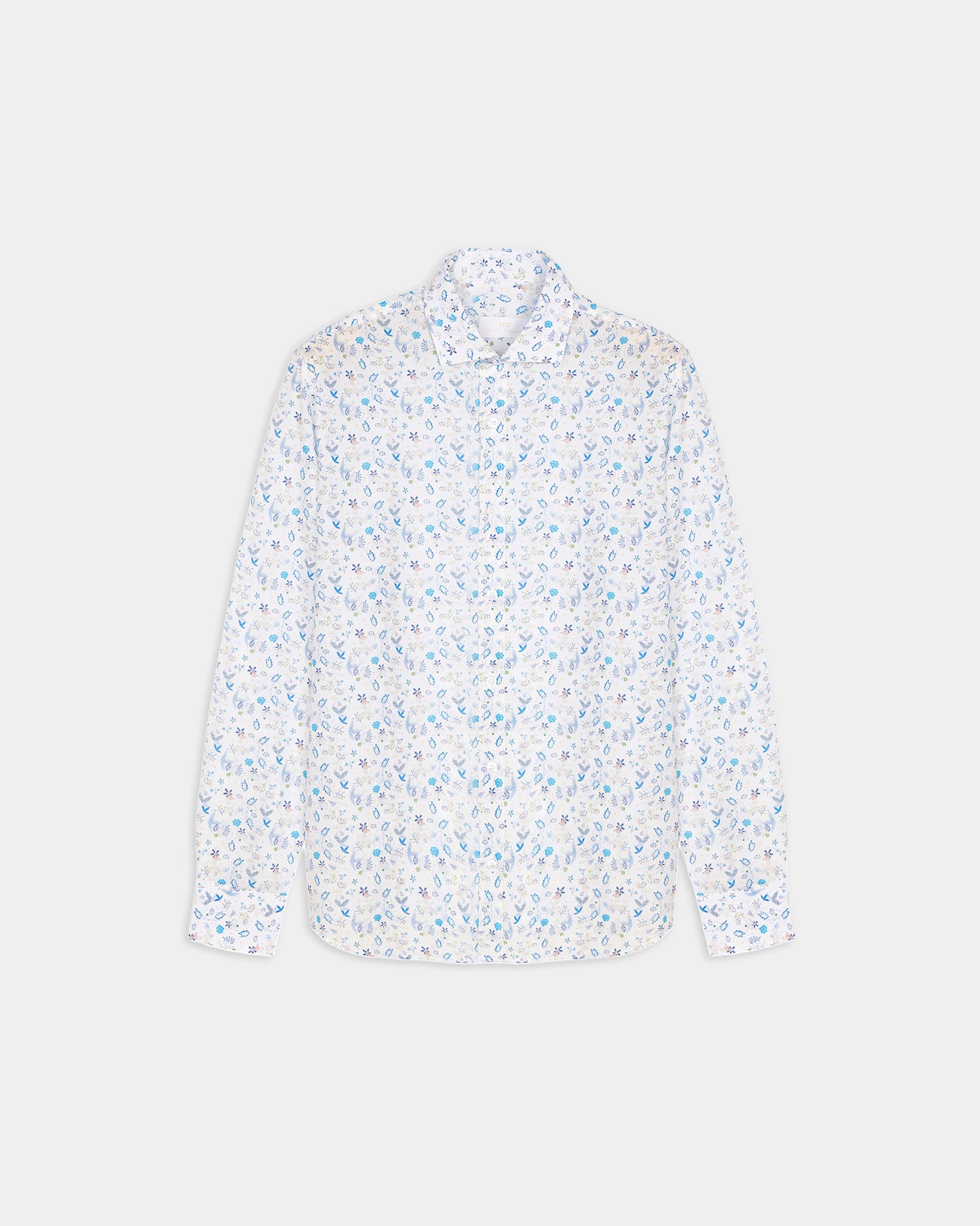 Miguel Bellido Camisas camisa casual estampada de algodón talla 2 entallada