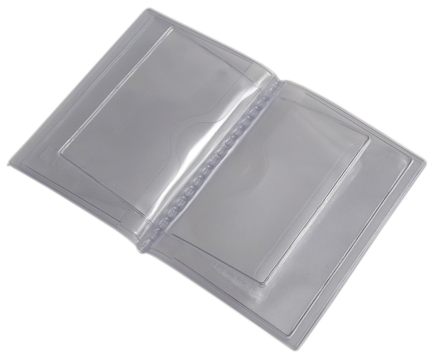 myledershop Karten- und Ausweisetuis MJ-Design-Germany porta documenti trasparente 10 scomparti