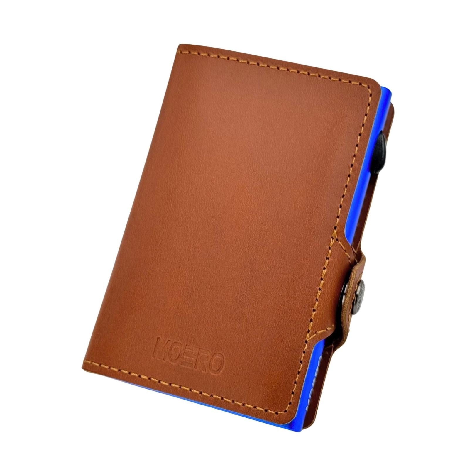 Moero Linea Classic Zip Prestige portafoglio marrone 4.0 RFID