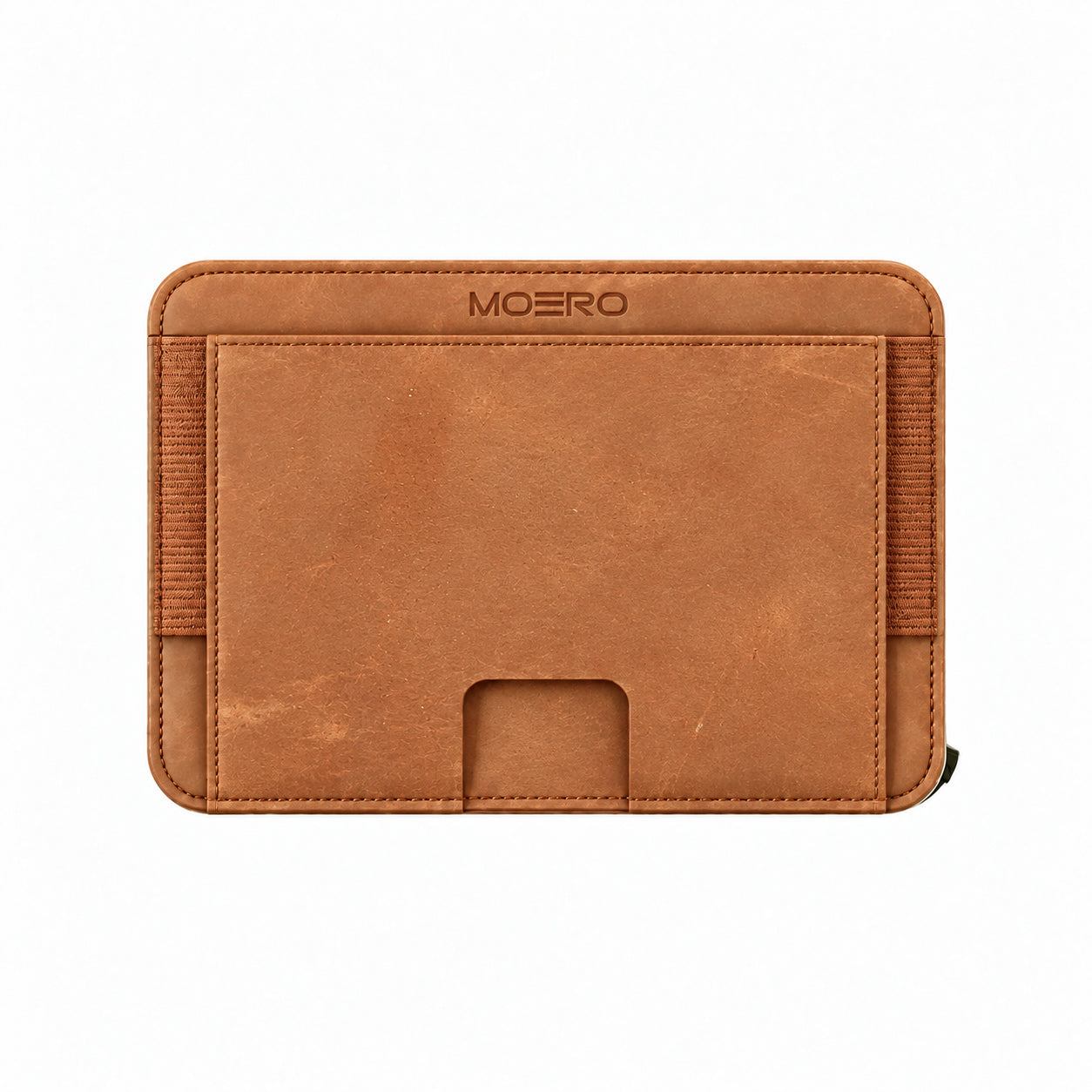 Moero Linea M2 M2 Pro portafoglio MagSafe cognac 7 carte RFID