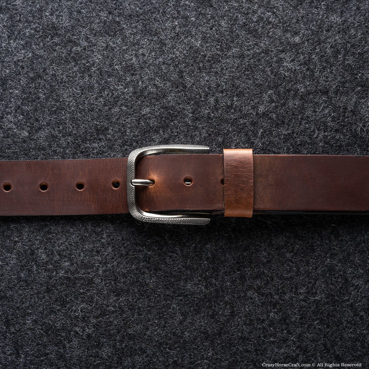 Crazy Horse Craft Belts cintura in pelle Classic Brown 40 mm