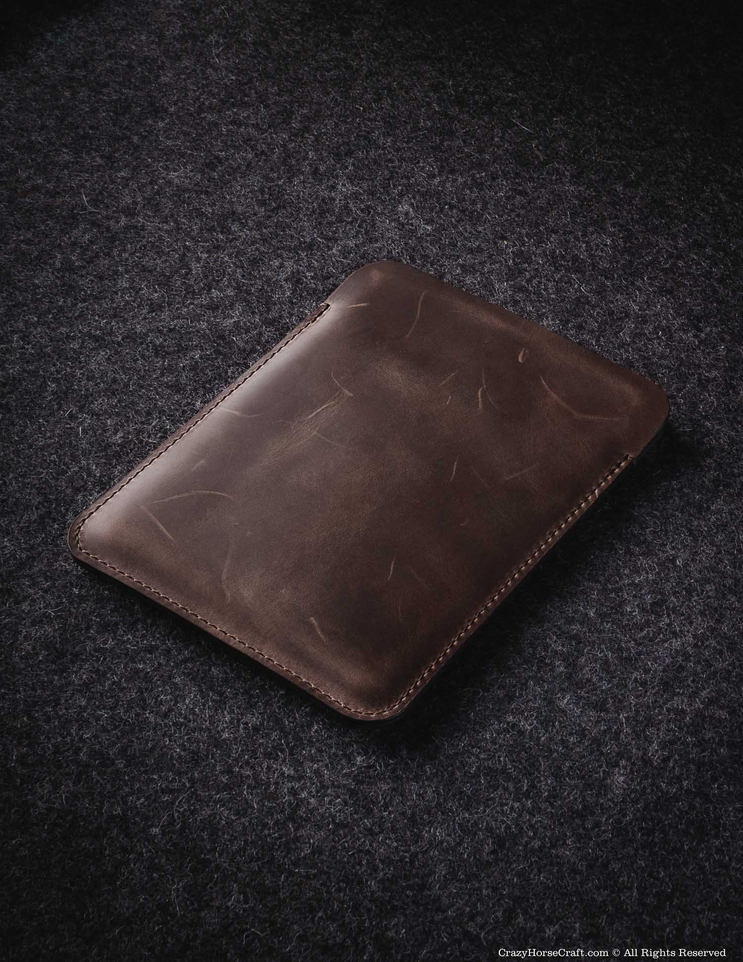 Crazy Horse Craft iPad and Kindle Cases Classic Leather Kindle Case custodia Kindle Classic Brown
