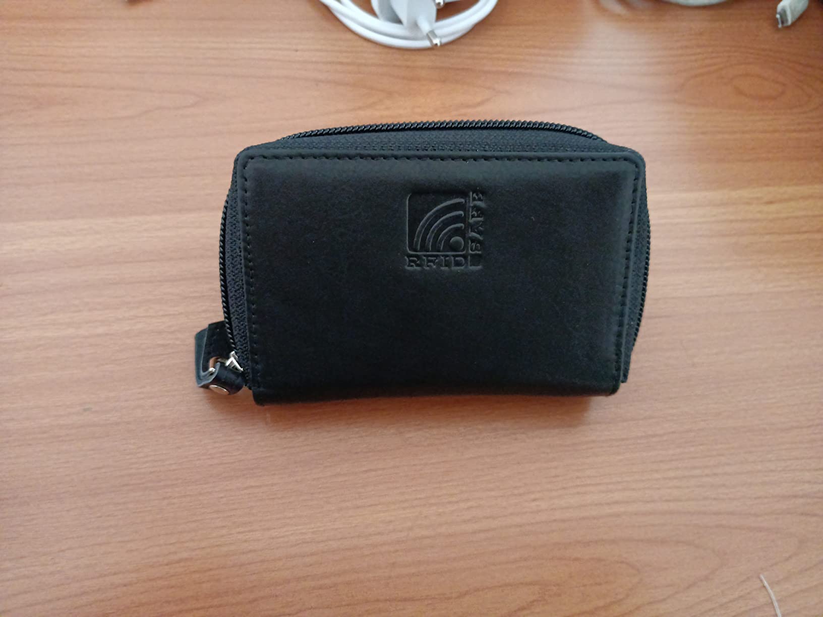 myledershop Kredit- und Visitenkartenetuis Vacchetta porta carte 13 scomparti nero RFID