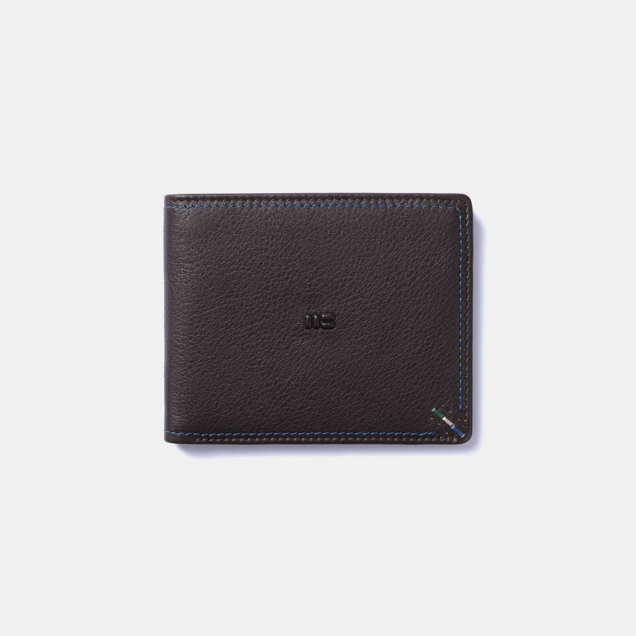 Miguel Bellido Carteras Granada cartera con tarjetero Nero/Marrone scuro RFID