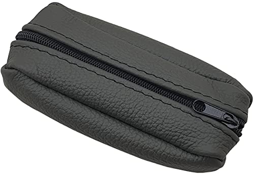 myledershop Schlüsseltaschen Design 2 custodia chiavi pelle Grigio Scuro
