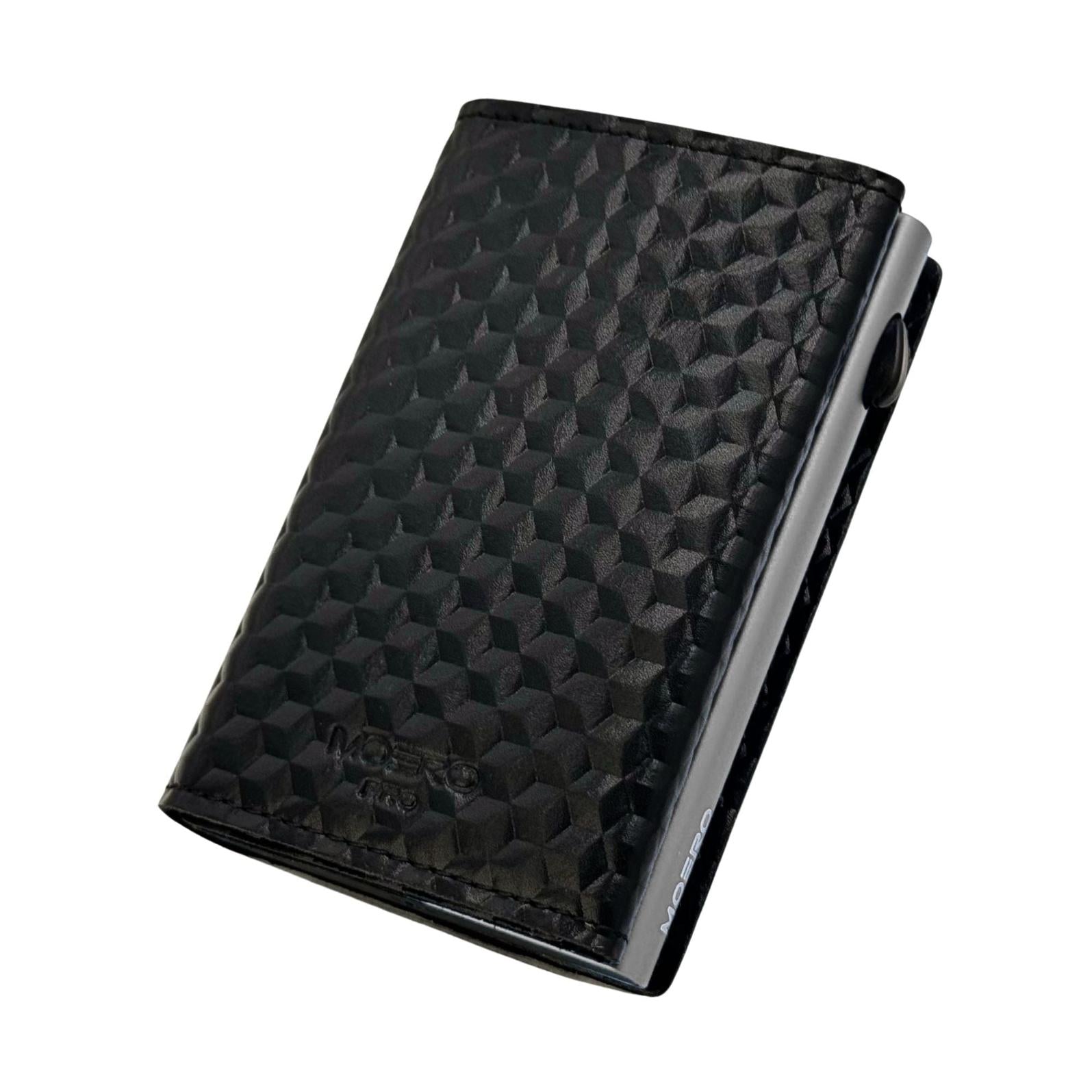 Moero Linea PRO PRO 3D Hologram portafoglio nero RFID