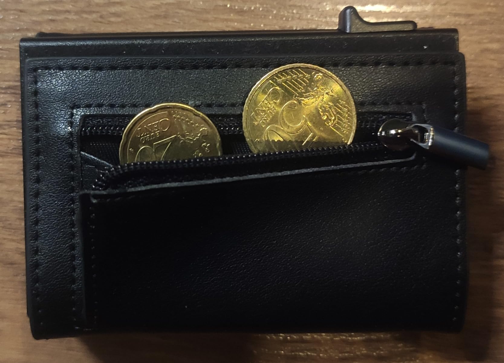 TENBST Card Holder portafoglio slim 8 carte Nero RFID