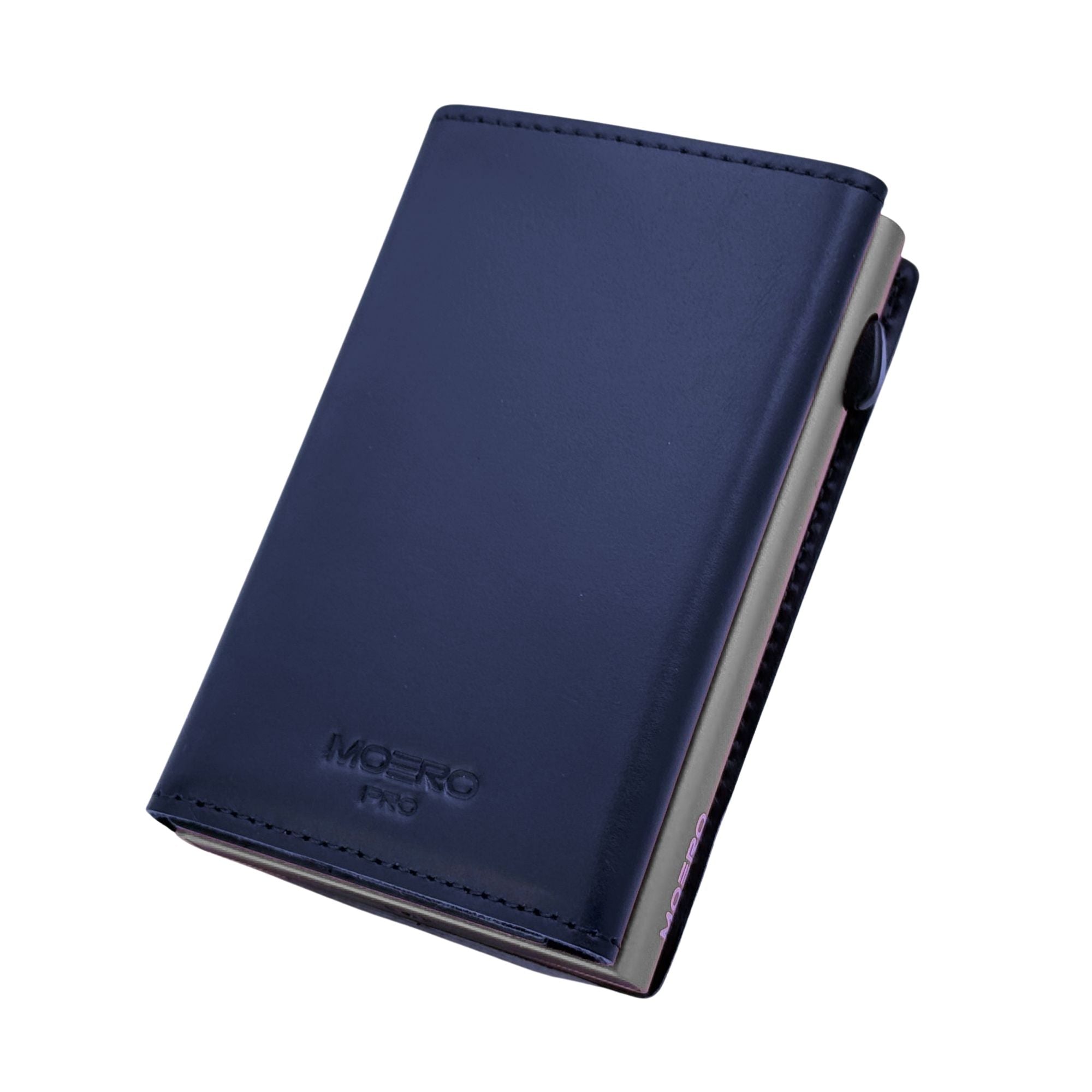 Moero Linea PRO Prestige portafoglio blu 4.0 con RFID