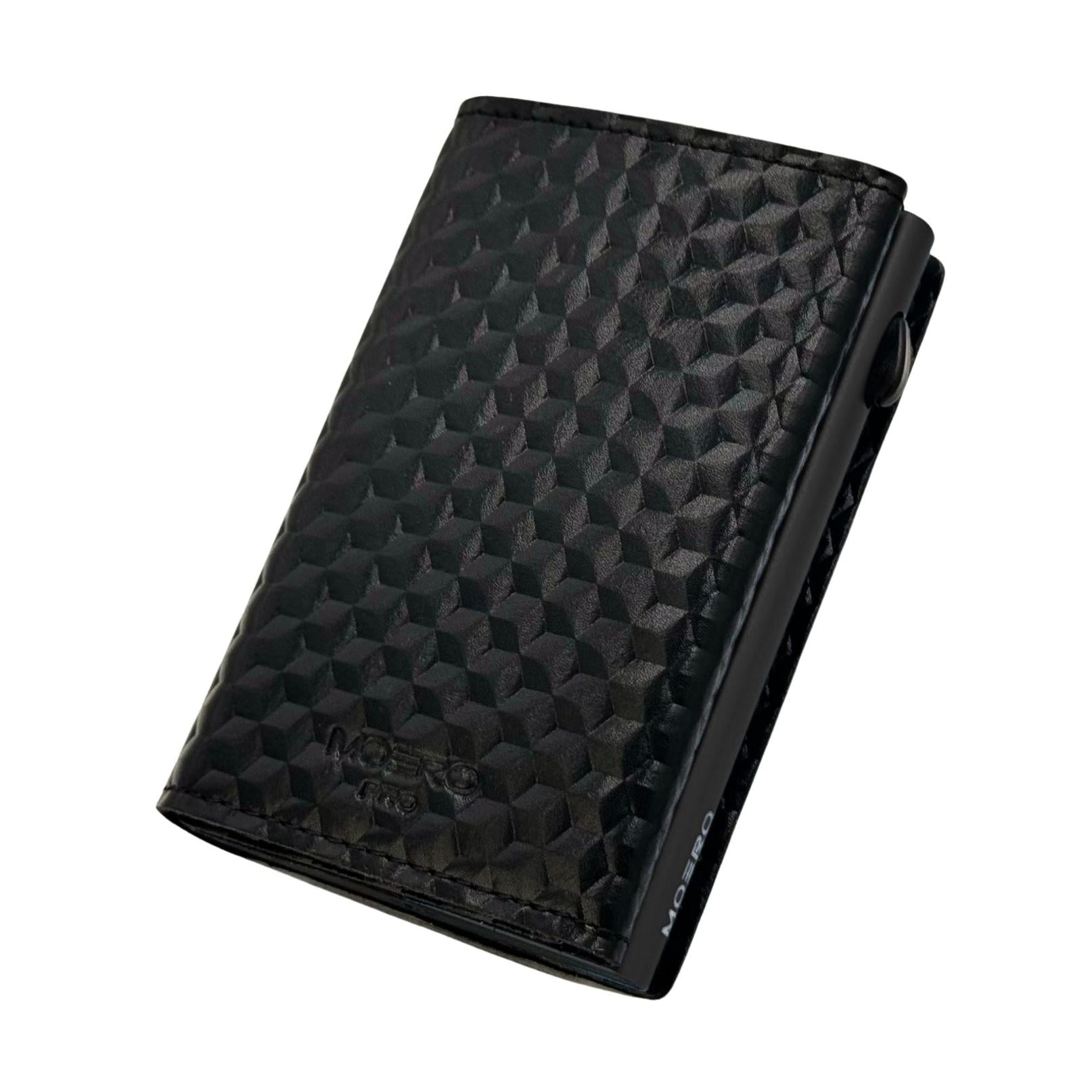 Moero Linea PRO PRO 3D Hologram portafoglio nero RFID