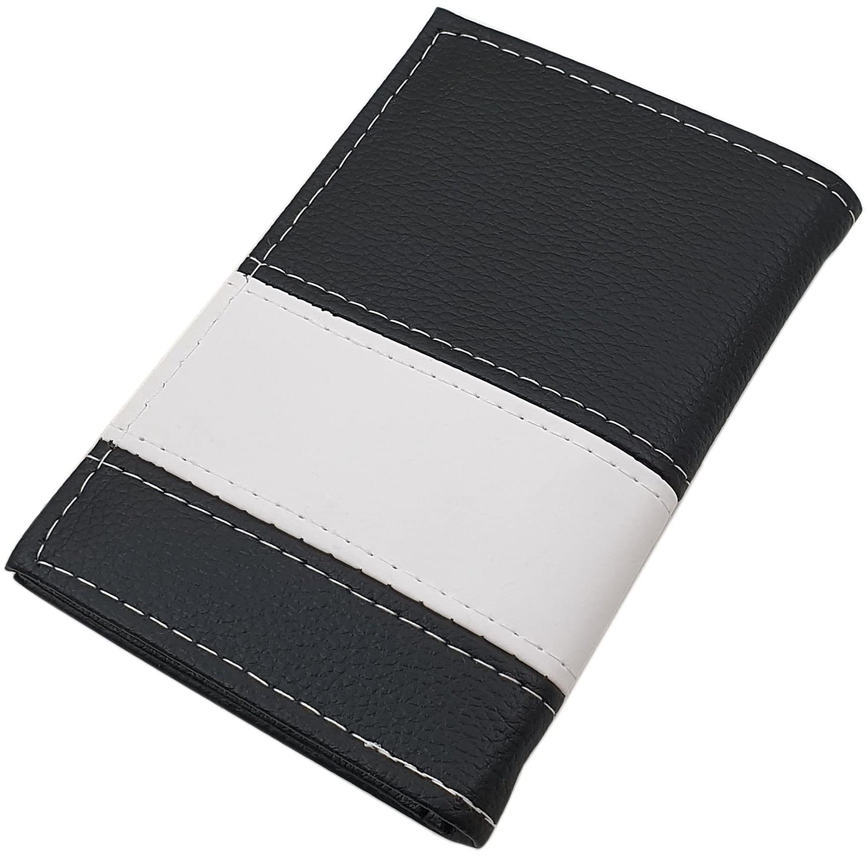 myledershop Karten- und Ausweisetuis Portadocumenti tre scomparti