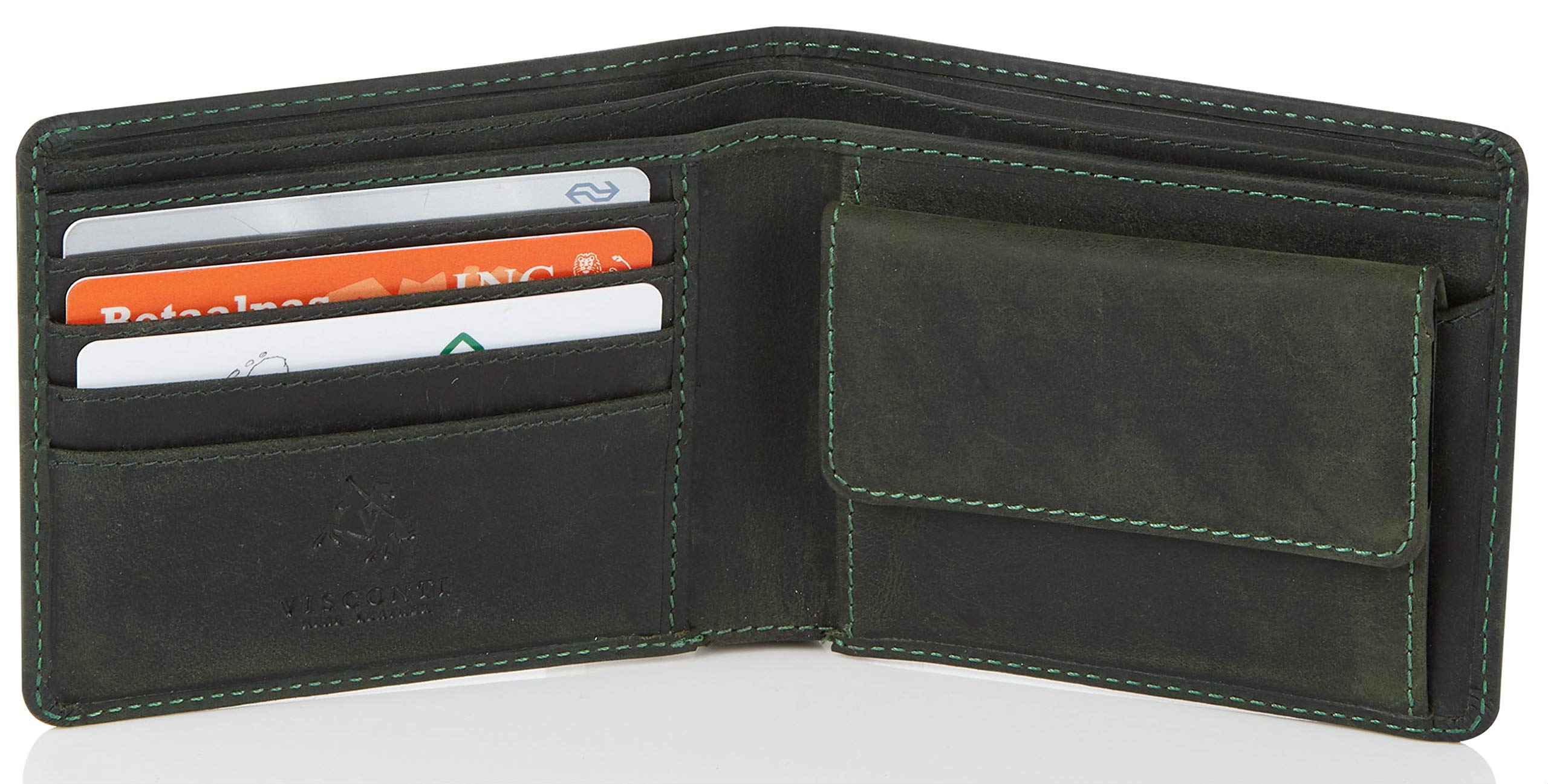 Visconti Hunters Wallets Tap'n'Go portafoglio uomo in pelle