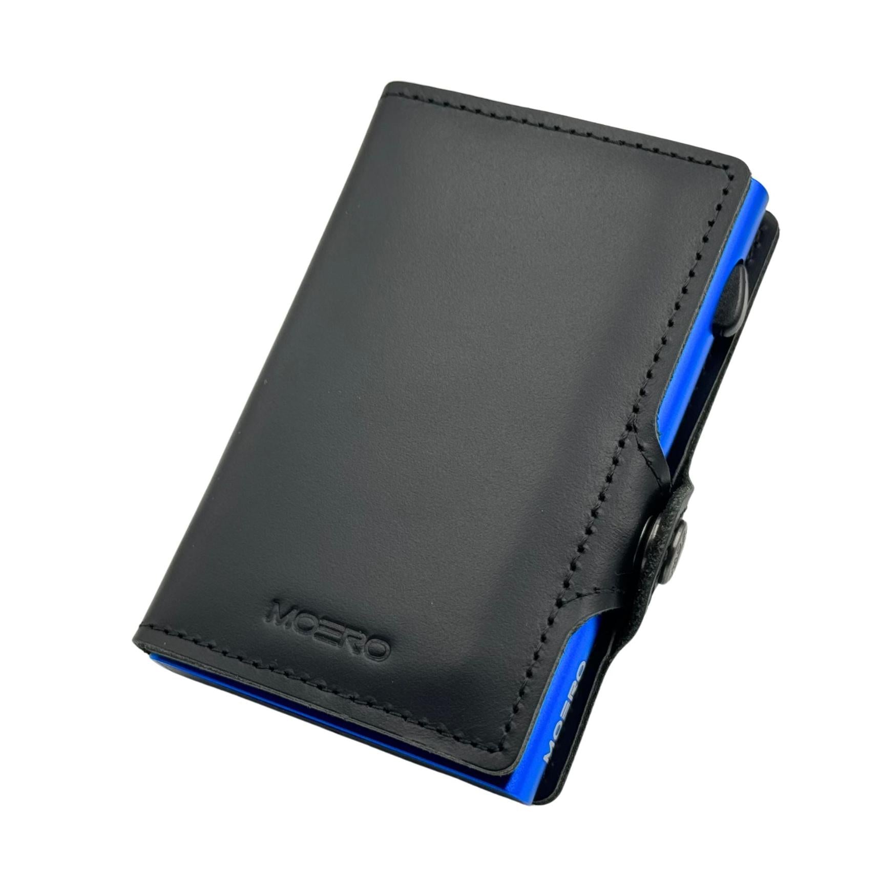 Moero Linea Classic Classic Zip Prestige portafoglio Black 4.0 con zip