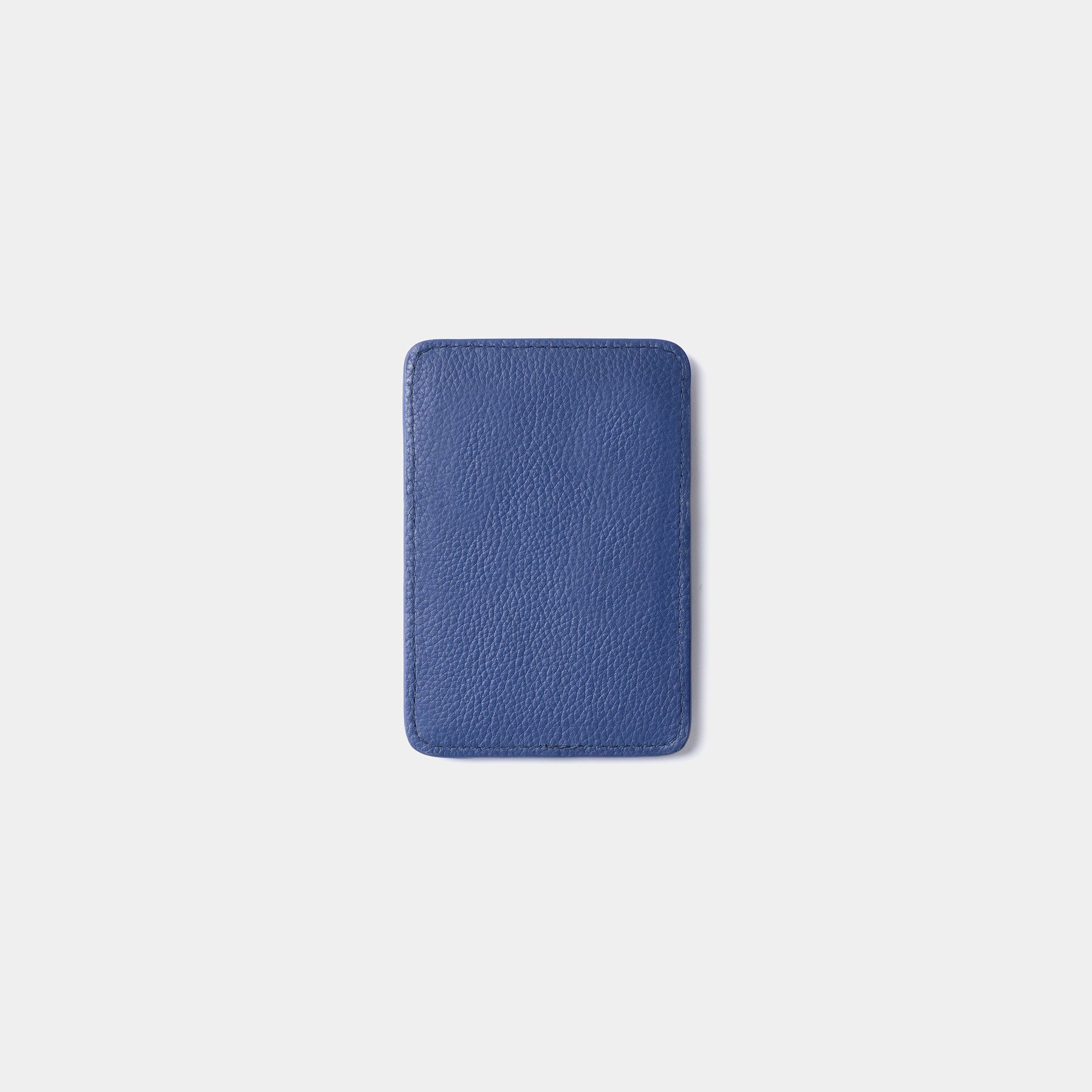 Miguel Bellido Accesorios funcionales portacarte magnetico blu in pelle MagSafe