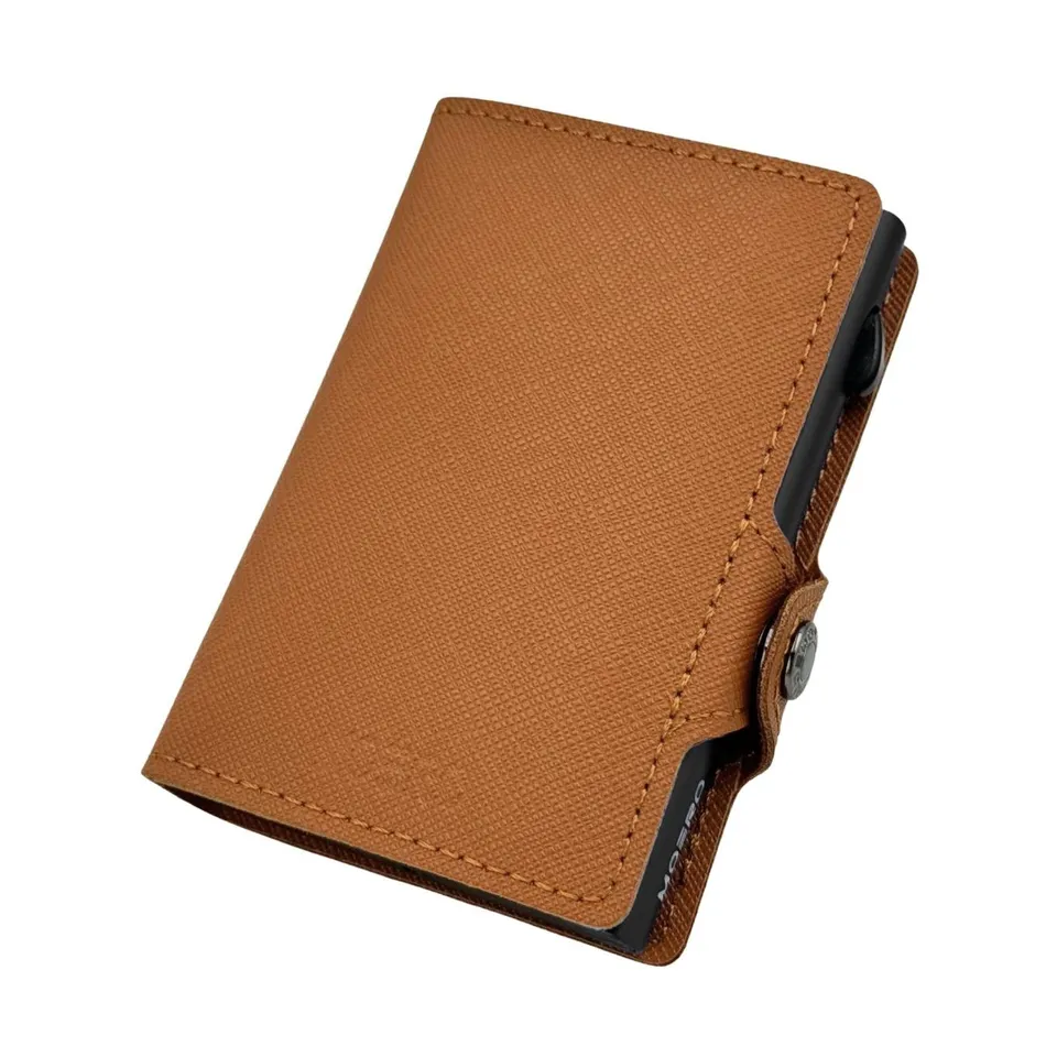 Moero Linea Classic Zip Saffiano portafoglio Ghianda 4.0 RFID
