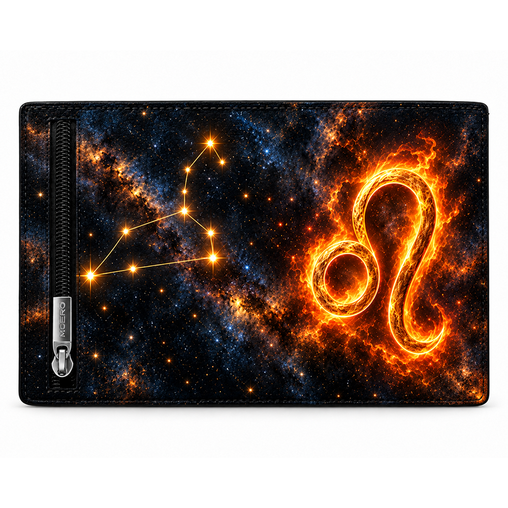 Moero Edizioni Speciali Pro Leone Zodiac Portafoglio RFID