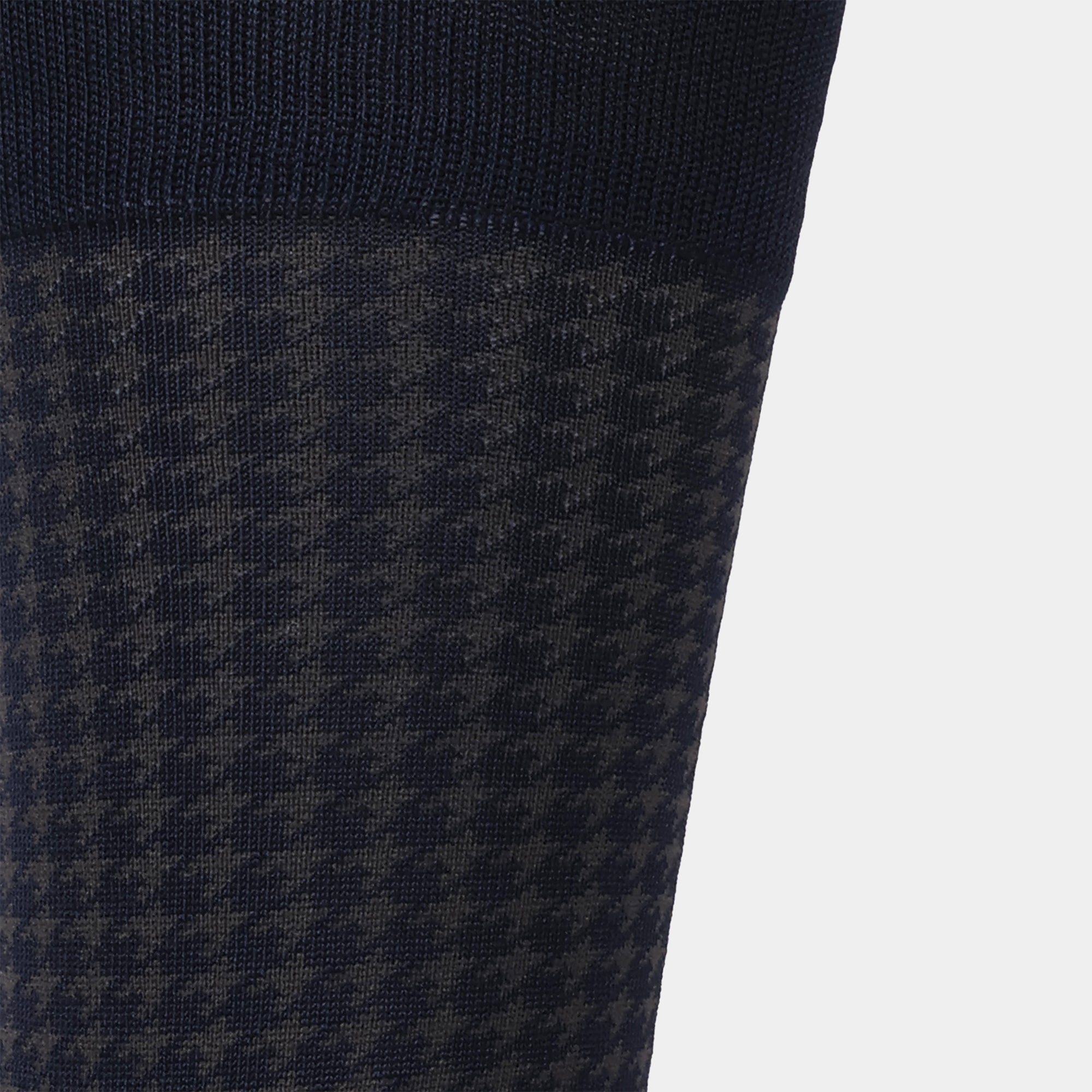 Miguel Bellido Calcetines Calcetín corto calzino blu cotone mercerizzato 39-42