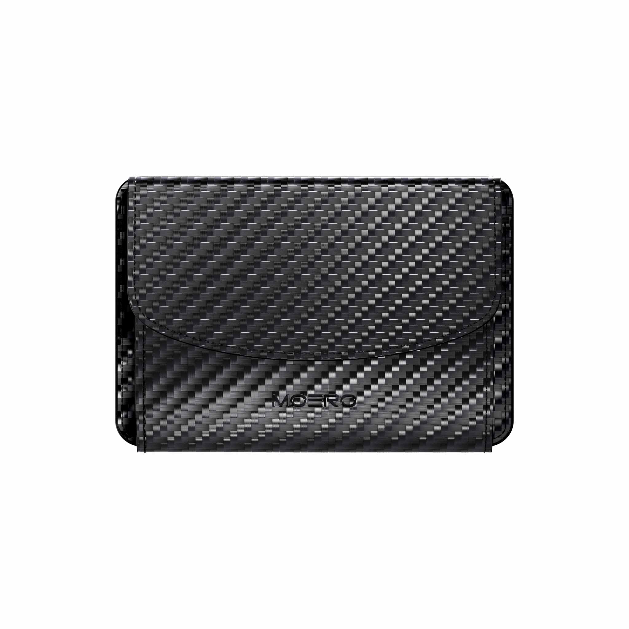 Moero Accessori MagSafe Pocket Coins x M2 portamonete Carbon Black per M2