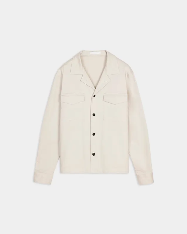 Miguel Bellido Americanas, Sobrecamisas y Chaquetas sovracamicia in cotone taglia S elasticizzata